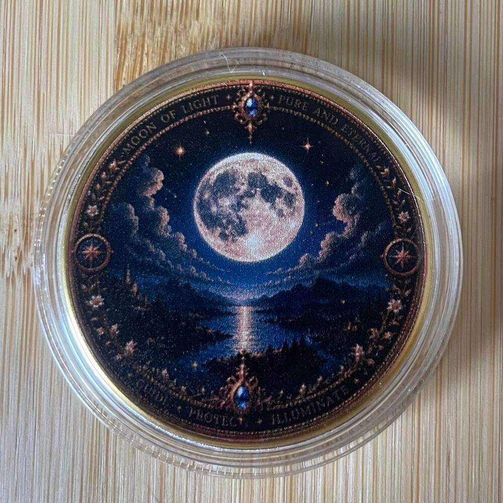 Full & Blood Moon Collectors Coin With Protective Case